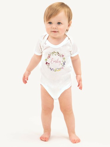 Completo bambina ghirlanda