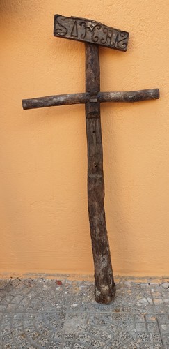 Antica croce legno senza - croce,