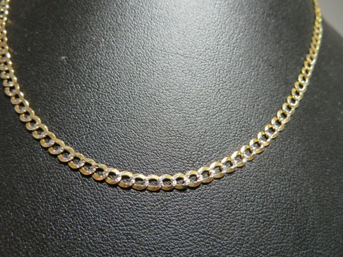 Catena maglia cordolo 14k - catena,