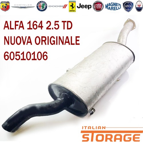 Alfa 164 td - 2.5, marmitta
