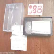 Cassetta VHSC VHS C VideoCassetta VIDEO JVC TC30 TC 30 EHG 7-KNP compact film