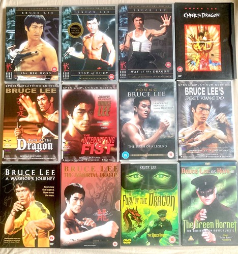 Bruce lee dvds enter - 12,