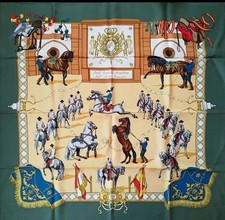 Sciarpa seta HERMES Carre 90
