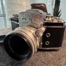 Exakta Varex IIa con Carl Zeiss Jena Tessar 2,8/50 mm + custodia