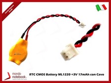 Batteria Tampone RTC CMOS ML1220 +3V 17mAh per HP Pavilion dv1005ap