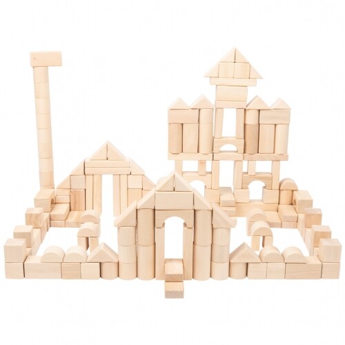 Mattoncini legno natura - legno,