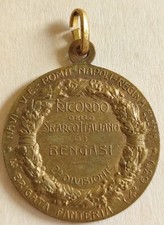 MEDAGLIA RICORDO SBARCO ITALIANO BENGASI LIBIA DIVISIONE GUERRA AFRICA MILITARE 