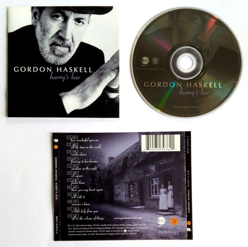 Gordon haskell harry bar - gordon, harry's
