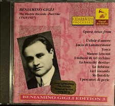 CD  Beniamino Gigli Edition 3