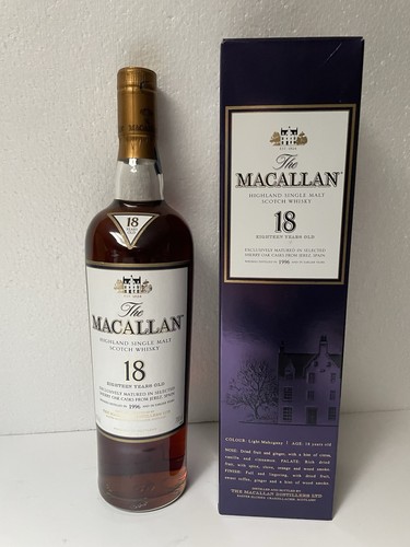 Macallan 18yo 1996