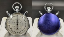 Cronometro da tasca vintage sovietico URSS SLAVA Split Seconds № 262Aа