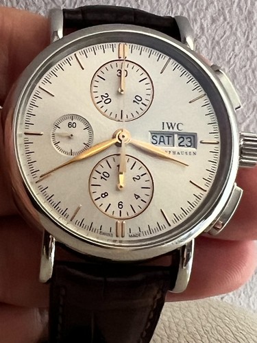 Iwc portofino chronograph ref - iwc,