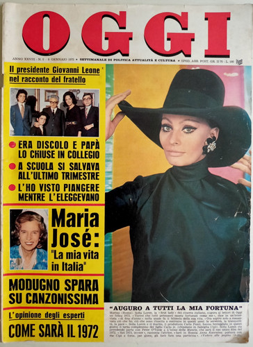 Oggi 1972 sofia - oggi,