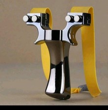 fionda Per Gioco adulti ragazzi impugnatura Color Marrone Grigio sport caccia