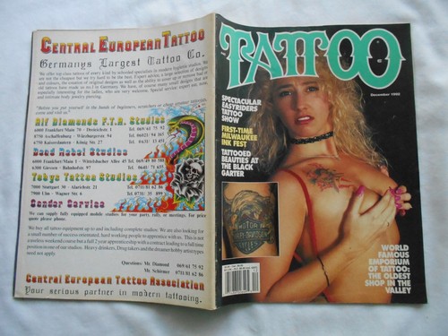 Tattoo magazine december 1992 - tattoo, magazine-december