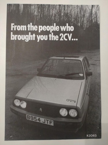 Citroen visa gti performance - gti,