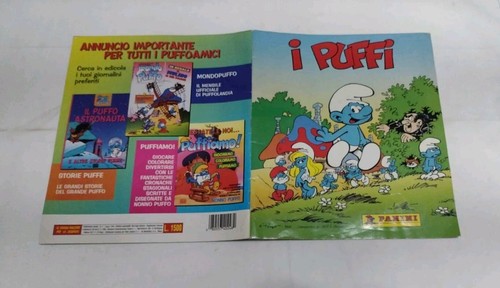 Puffi panini 1994 album - puffi,