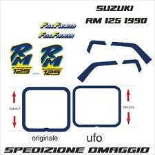 Adesivi in kristal SUZUKI rm 125 1990 KIT COMPLETO 