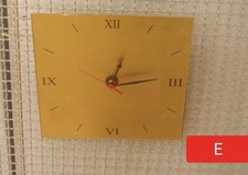 OROLOGIO DA PARETE VETRO CM 30