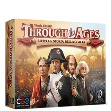 Through the Ages Board Game Gioco da Tavolo ITA Cranio Creations Età 13+