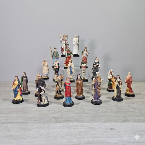 Lotto figure statuette - 22,
