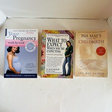 Lot of 3 Pregnancy Birth Books