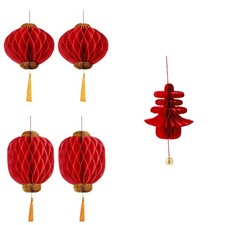 Lanterna in Feltro 3D Colorata