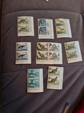 San Marino 1965 Preistorico Animali  Dinosauri francobollo 2 serie complete da 9