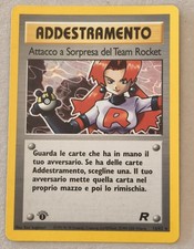 Pokemon ADDESTRAMENTO Attacco a sorpresa 16/82 Team Rocket ita 1 EDIZIONE holo