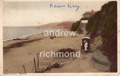 Downderry beach cornwall - beach,