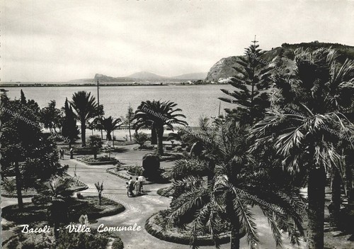 Eh406 cartolina bacoli villa - eh406, bacoli,villa