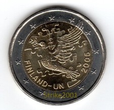 2 EURO COMMEMORATIVO FINLANDIA 2005 FDC ONU
