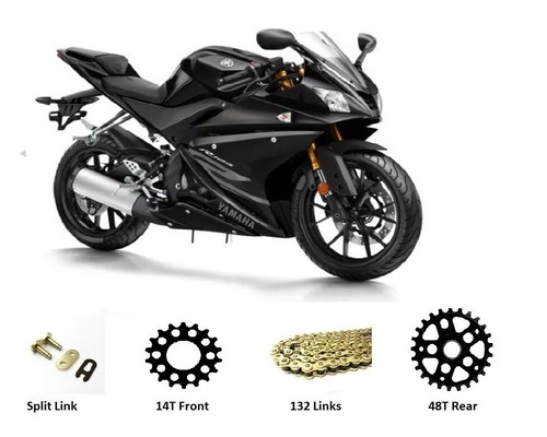 Kit catena pignone yamaha - e,