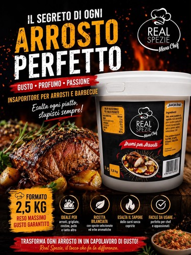Real spezie aromi per arrosti - real,