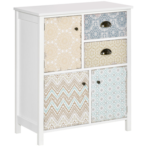 Cassettiera tallboy legno - cassettiera,