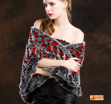 Poncho donna sciarpa stole