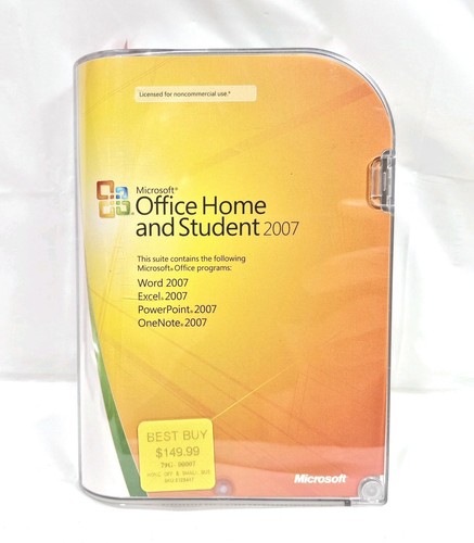 Microsoft office 2007 home - microsoft, and