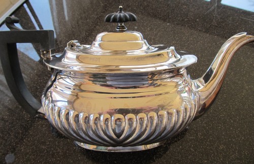 Set tè inglese - inglese, silverplate