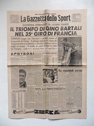 Gazzetta sport 173 1948 - sport,