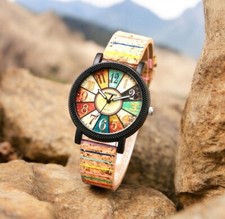 Orologio Quartz In sughero