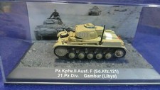 DIE CAST SCALA 1:72 PZ.KPFW. II AUSF F + fascicolo PANZER DEA