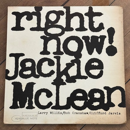 Jackie mclean right now - jackie,