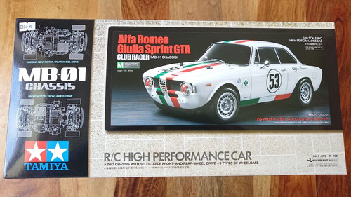 Tamiya 58732 60a alfa - tamiya, romeo