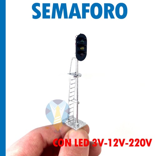 Semaforo tre segnali scala - semaforo, h0