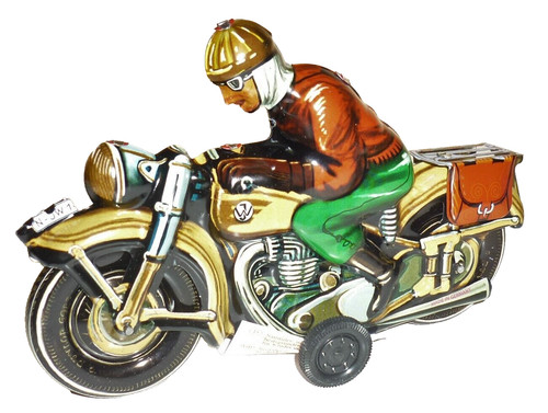 Giocattolo latta moto - *,