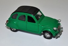 Modello auto Tonka Polisril S. 219 Citroen 2 CV verde scala 1:25  made in Italy