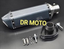 SCARICO MOTO CARBONIO