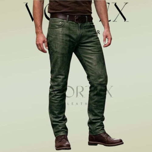 Pantalone uomo pelle - , di