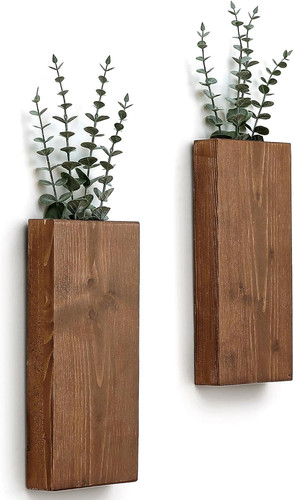 Fioriera parete legno - in,