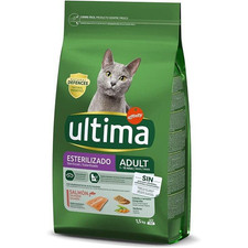 ULTIMA CAT CROCCANTINI PER GATTI ADULTI STERILIZZATI DA 1,5KG AL SALMONE